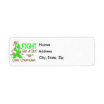 Fight Like A Girl Lymphoma 38.82 Custom Return Address Label