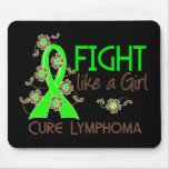 Fight Like A Girl Lymphoma 38.82 Mouse Pads