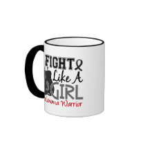 Fight Like A Girl Melanoma 15.2 Mugs