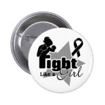 Fight Like a Girl - Melanoma buttons