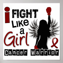 Fight Like A Girl Multiple Myeloma 26.2 Print
