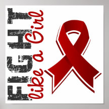 Fight Like A Girl Multiple Myeloma 28.8 Print