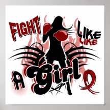 Fight Like A Girl Multiple Myeloma 35.8 Poster