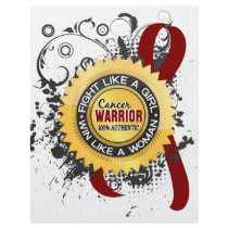 Fight Like a Girl Multiple Myeloma 39 Flyer Design