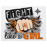 Fight Like A Girl Multiple Sclerosis 27.8 Flyer Design