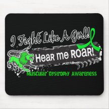 Fight Like A Girl Muscular Dystrophy 19.1 Mousepad