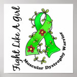 Fight Like A Girl Muscular Dystrophy 29.4 Print