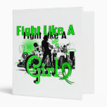 Fight Like A Girl Muscular Dystrophy 30.8 Vinyl Binders