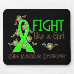Fight Like A Girl Muscular Dystrophy 38.82 Mousepads