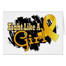 Fight Like A Girl Neuroblastoma 17.8 Card