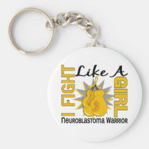 Fight Like A Girl Neuroblastoma 8.2 Keychains