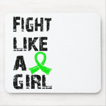Fight Like A Girl Non-Hodgkin's Lymphoma 21.8 Mouse Pad