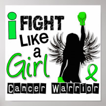 Fight Like A Girl Non-Hodgkin's Lymphoma 26.2 Posters