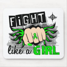 Fight Like A Girl Non-Hodgkin's Lymphoma 27.8 Mousepads