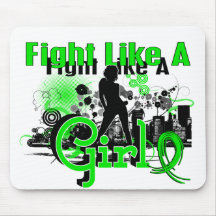 Fight Like A Girl Non-Hodgkin's Lymphoma 30.8 Mousepads