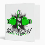 Fight Like A Girl Non-Hodgkin's Lymphoma 32.8 3 Ring Binders