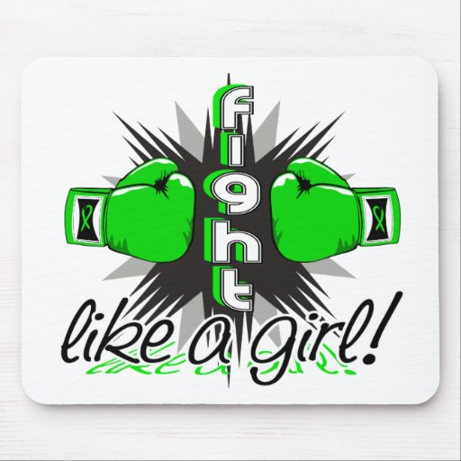 Fight Like A Girl Non-Hodgkin's Lymphoma 32.8 Mouse Pad