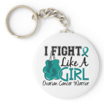 Fight Like A Girl Ovarian Cancer 15.2 Key Chains