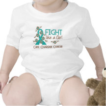 Fight Like A Girl Ovarian Cancer 38.82 Romper