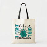 Fight Like A Girl PCOS 8.2 Canvas Bags