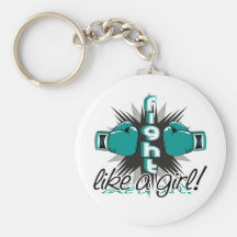 Fight Like A Girl PKD 32.8 Key Chain