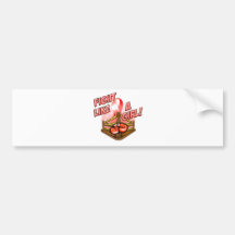 Fight Like A Girl Red Bumper Sticker