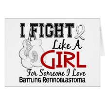 Fight Like A Girl Retinoblastoma 15.6 Cards