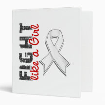 Fight Like A Girl Retinoblastoma 28.8 Vinyl Binders