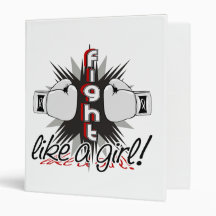 Fight Like A Girl Retinoblastoma 32.8 3 Ring Binder