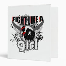 Fight Like A Girl Retinoblastoma 33.8 Binders