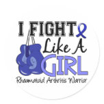 Fight Like A Girl Rheumatoid Arthritis 15.2 Sticker