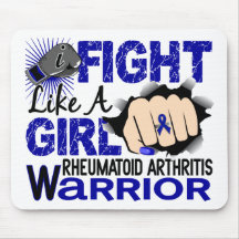 Fight Like A Girl Rheumatoid Arthritis 20.2 Mousepad