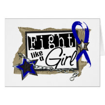 Fight Like A Girl Rheumatoid Arthritis 24.8 Greeting Cards