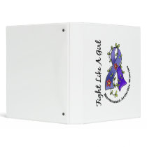 Fight Like A Girl Rheumatoid Arthritis 29.4 3 Ring Binders