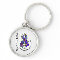 Fight Like A Girl Rheumatoid Arthritis 29.4 Key Chain
