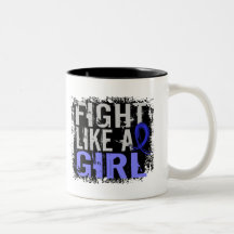 Fight Like a Girl Rheumatoid Arthritis 31.8 Coffee Mugs