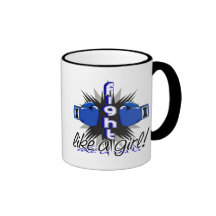 Fight Like A Girl Rheumatoid Arthritis 32.8 Coffee Mug