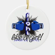 Fight Like A Girl Rheumatoid Arthritis 32.8 Christmas Ornaments