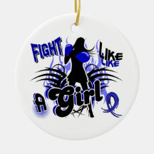 Fight Like A Girl Rheumatoid Arthritis 35.8 Christmas Ornaments