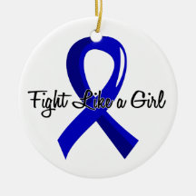 Fight Like A Girl Rheumatoid Arthritis 41.8 Ornament