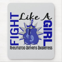 Fight Like A Girl Rheumatoid Arthritis 8.3 Mouse Pads