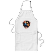 Fight Like a Girl Rosie Riveter - Uterine Cancer Aprons