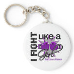 Fight Like A Girl Sarcoidosis 13.2 keychains