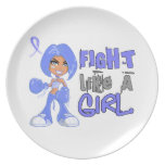Fight Like a Girl Scleroderma 42.8.png Dinner Plates