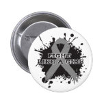 Fight Like A Girl Splatter - Parkinson's Disease buttons
