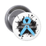 Fight Like A Girl Splatter - Thyroid Disease buttons