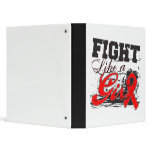 Fight Like a Girl Spray Paint - AIDS binders