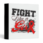 Fight Like a Girl Spray Paint - AIDS binders