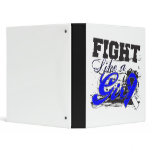 Fight Like a Girl Spray Paint - ALS Disease binders