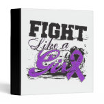 Fight Like a Girl Spray Paint - Pancreatic Cancer binders
